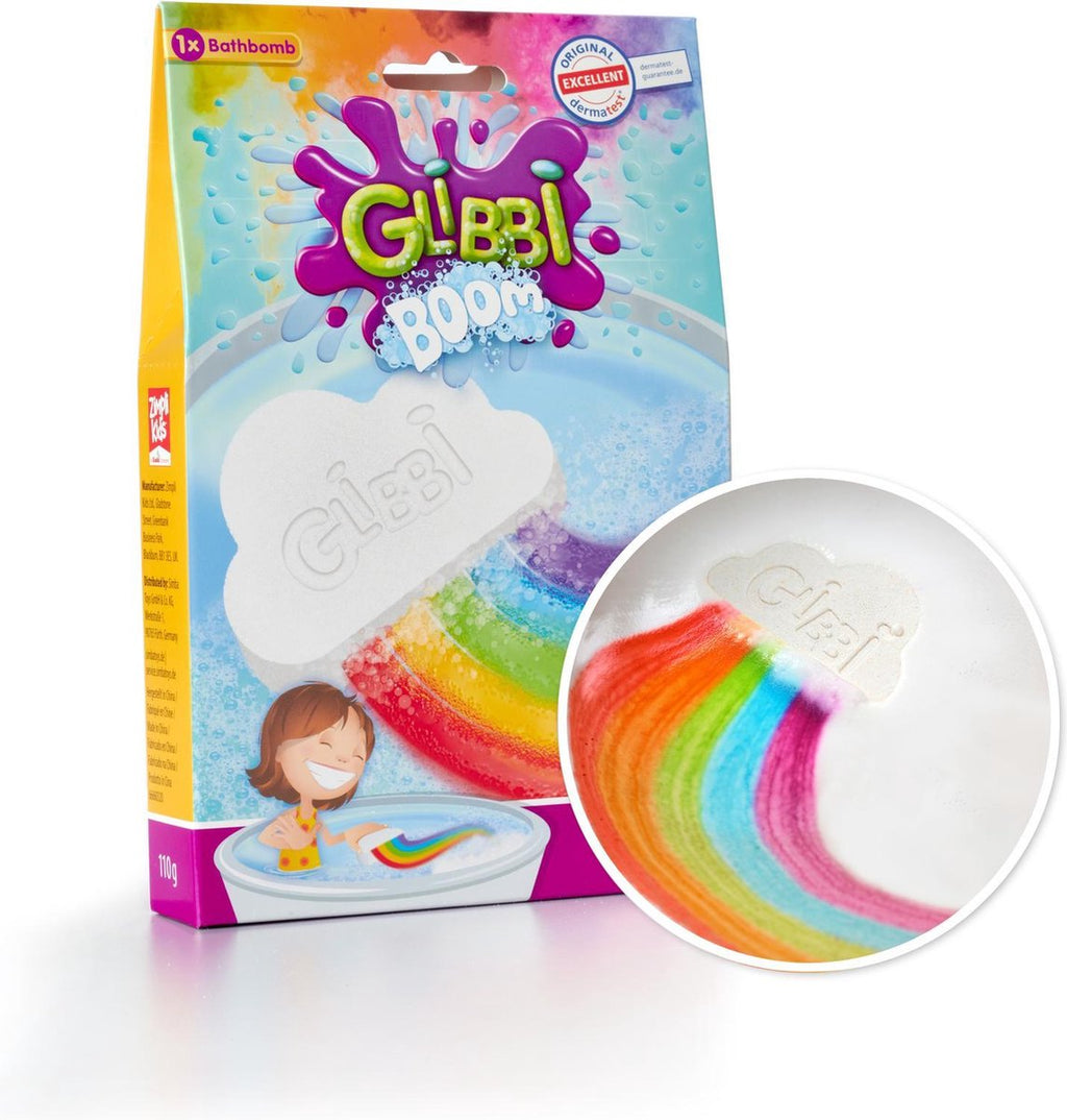 Glibbi Boom Regenboog - Badbom - vanaf 3 jaar