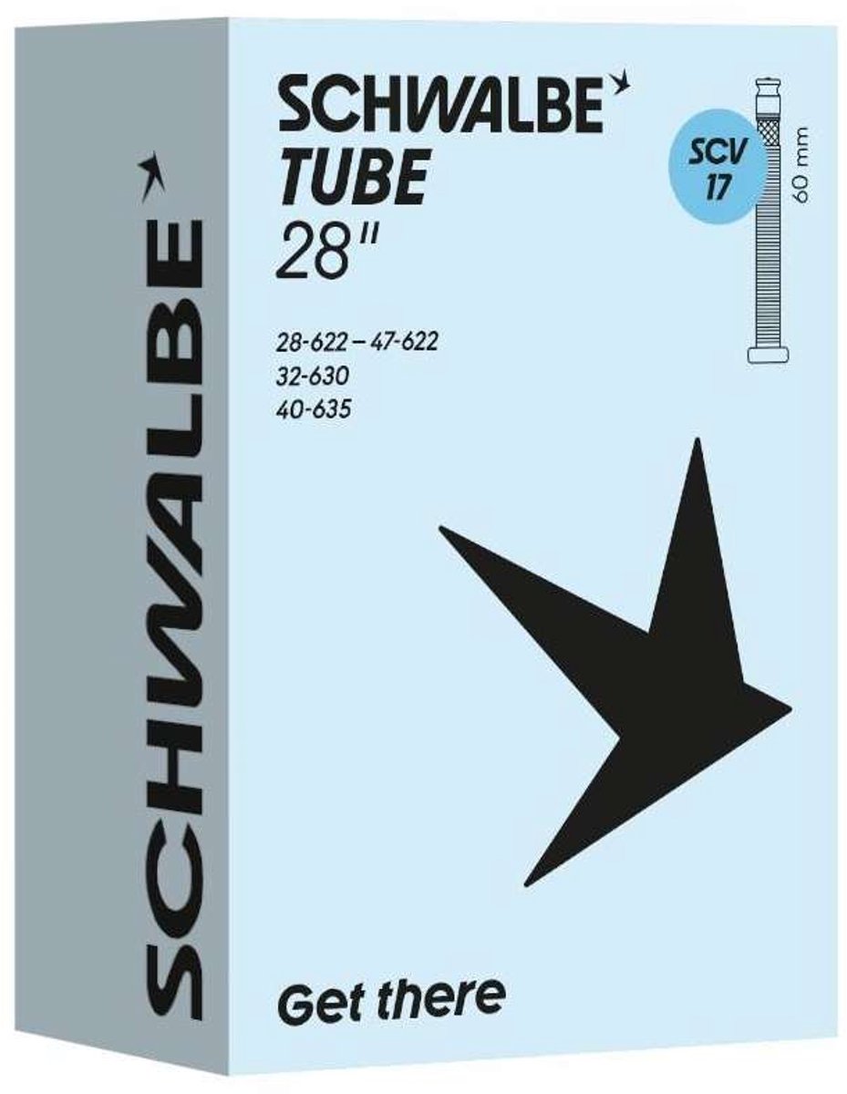 Schwalbe binnenband clik valve SCV17 28 inch 28/47-622/635