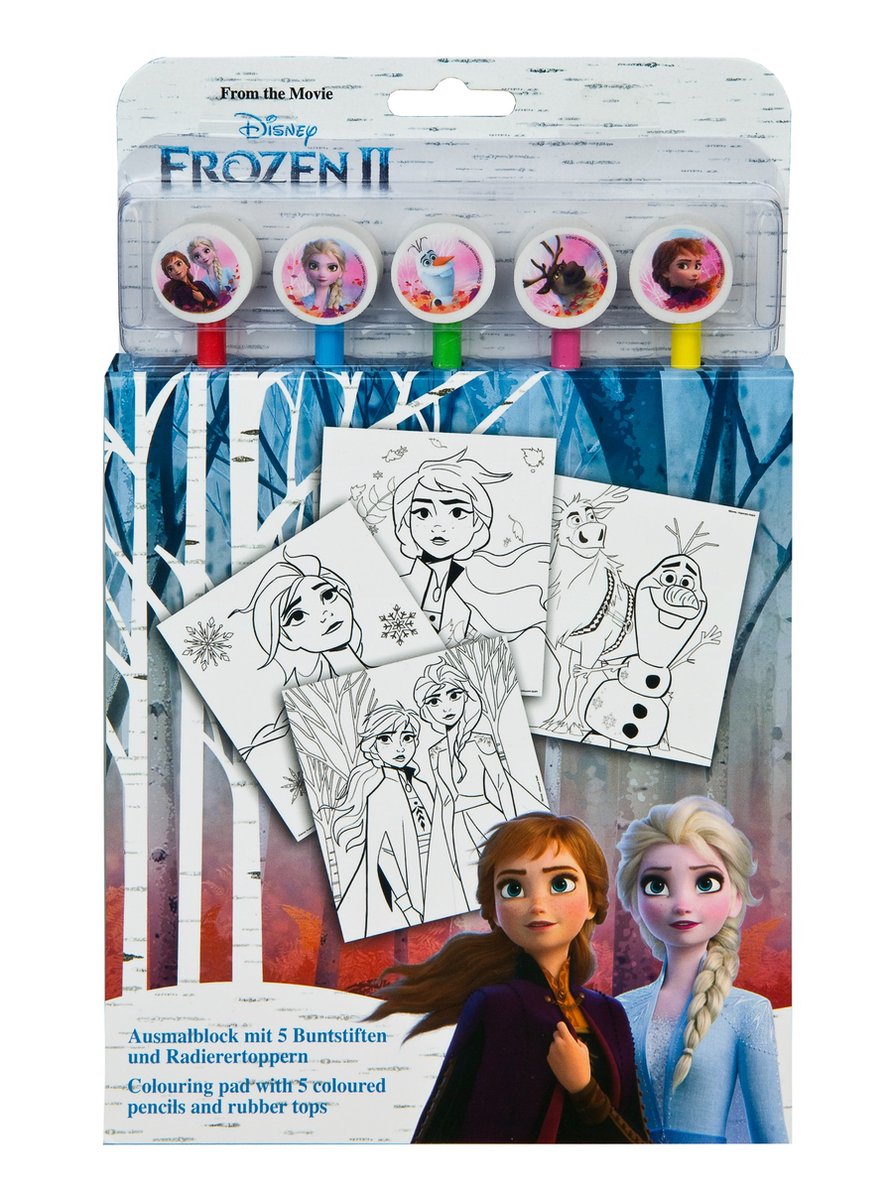 Undercover - Frozen Dagboek Set Glitter - Kunststof