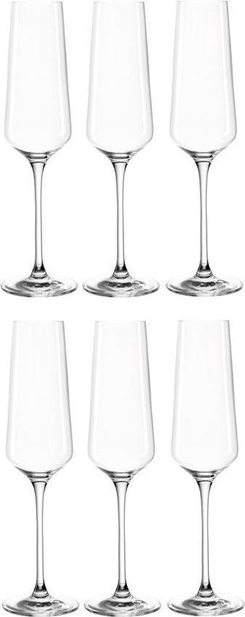 Leonardo PUCCINI Champagneglas - 280 ml - set/6