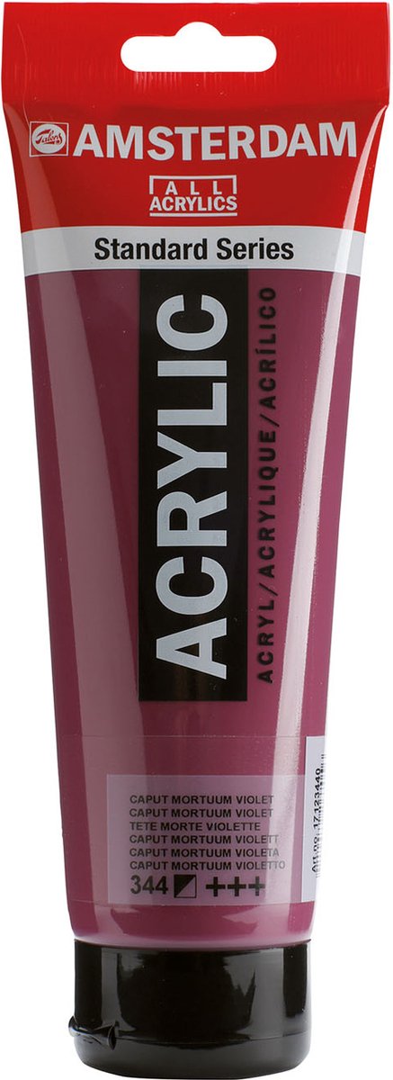 Amsterdam Standard Series Acrylic Color Tube 120 ml Caput Mortuum Violet 344