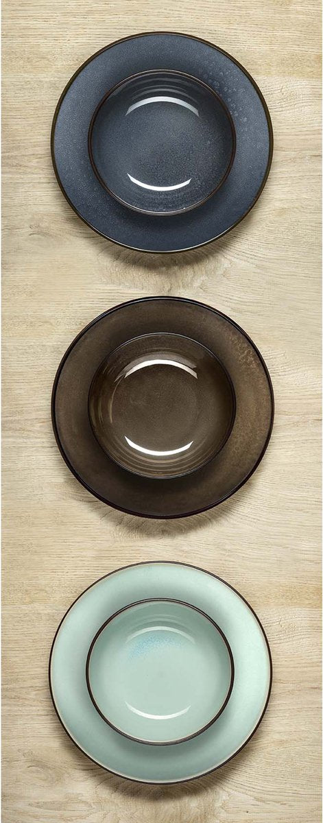 Medard de Noblat - Feeling Bronze - Kom 13 cm - 6 delig - Stoneware