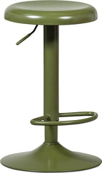WOOOD Isaac Barkruk - Metaal - Warm Groen - 81x39x39