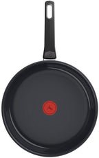 Tefal Ceramic Control Grey - Koekenpan - 28 cm - Keramisch - Inductie - PFAS vrij - Geschikt voor gebruik met metalen sp