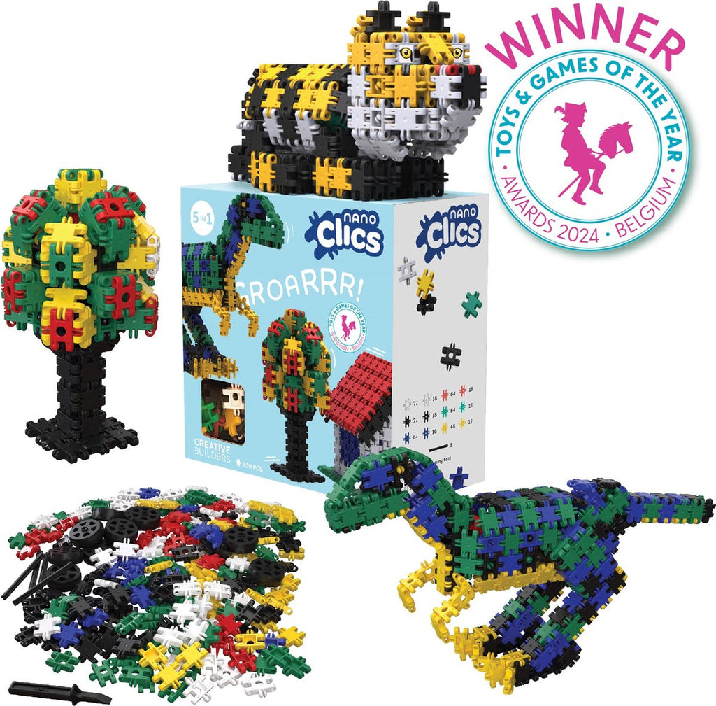 Nano Clics – Creative Builders 500 Piece Set