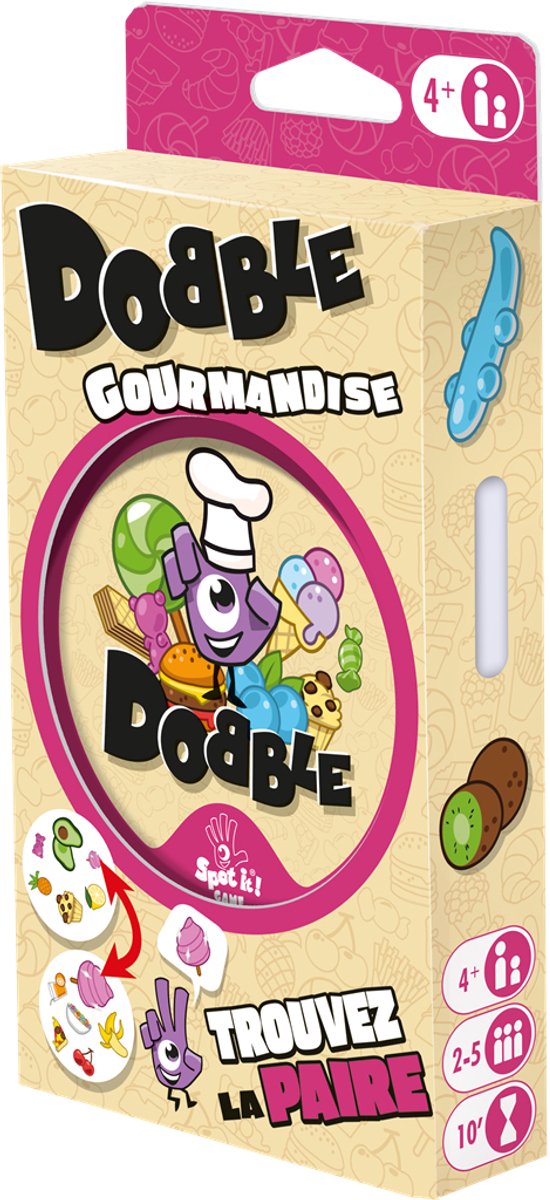 Asmodee Dobble Gourmandise kaartspel