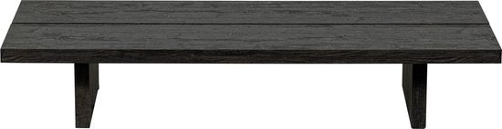 WOOOD Lion Salontafel - MDF - Donkerbruin - 25x140x60 – Outlet, licht beschadigd