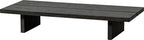 WOOOD Lion Salontafel - MDF - Donkerbruin - 25x140x60 – Outlet, licht beschadigd