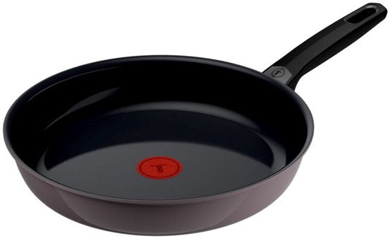 Tefal Ceramic Control Grey - Koekenpan - 28 cm - Keramisch - Inductie - PFAS vrij - Geschikt voor gebruik met metalen sp