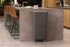 Brabantia SortUp Hi Prullenbak 20 + 25 liter - Afvalscheiding - Dark Grey