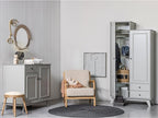 WOOOD Mark Fauteuil - Stof - Naturel - 75x67x82