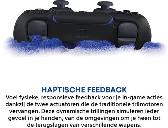 Sony PS5 DualSense Draadloze Controller - Midnight Black – Gebruikt