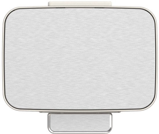 EKO - Marina Pedaalemmer 30 liter - Stainless steel Plastic - crême wit - Prullenbak