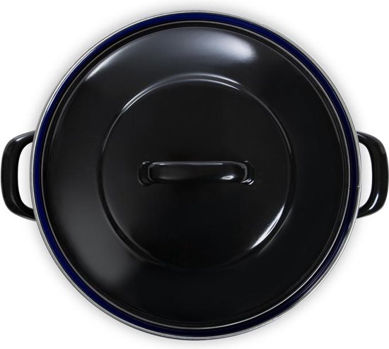 BK Fortalit Emaille braadpan 20cm/1.4L – Inductie braadpan – geëmailleerd staal – Ovenbestendig tot 230 graden – Geen an