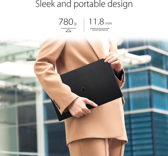 ASUS ZenScreen MB166C - Portable USB-C Monitor - Met Smartcover - 15.6 inch – Retour, als nieuw