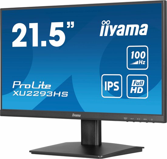 iiyama ProLite XU2293HS-B6 - 22 inch - Full HD - IPS
