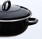 BK Fortalit Emaille braadpan 20cm/1.4L – Inductie braadpan – geëmailleerd staal – Ovenbestendig tot 230 graden – Geen an