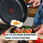 Tefal Ceramic Control Grey - Koekenpan - 28 cm - Keramisch - Inductie - PFAS vrij - Geschikt voor gebruik met metalen sp