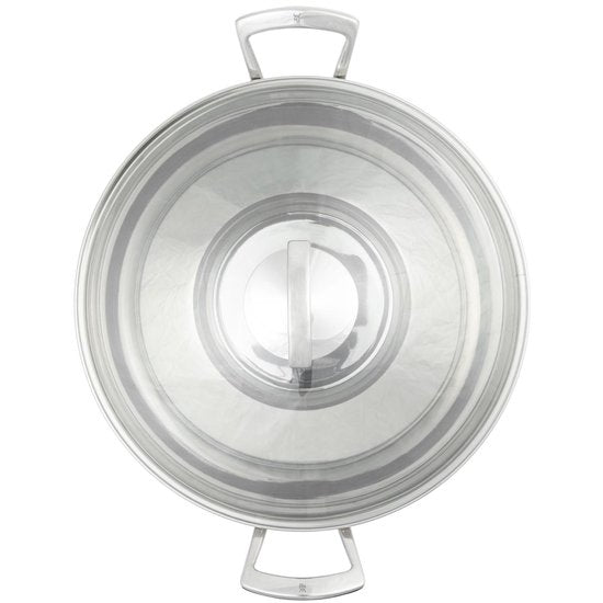WMF Wokpan - Ø 36 cm - RVS - Met Deksel - Inductie - Geschikt voor Grote Porties
