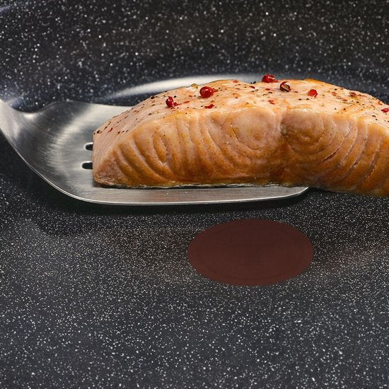 Tefal Ceramic Control Grey - Koekenpan - 28 cm - Keramisch - Inductie - PFAS vrij - Geschikt voor gebruik met metalen sp