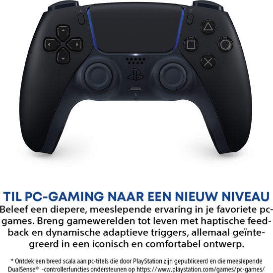 Sony PS5 DualSense Draadloze Controller - Midnight Black – Gebruikt