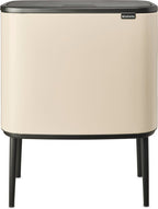 Brabantia Bo Touch Bin Prullenbak - 36 liter - 1 vak - Soft Beige