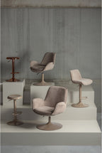 WOOOD Isaac Barkruk - Metaal - Zand - 81x39x39