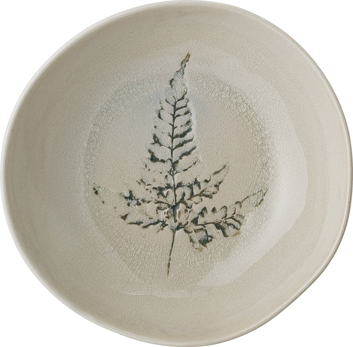 Bloomingville Bea soepbord - naturel - Ø21xH6 cm