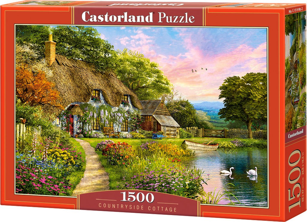 Castorland Countryside Cottage – Puzzel – 1.500 stukjes