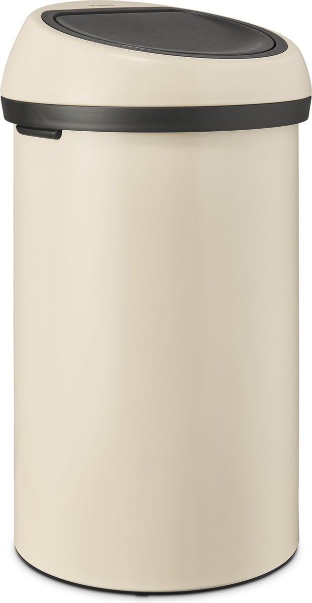 Brabantia Touch Bin Prullenbak - 60 liter - Soft Beige