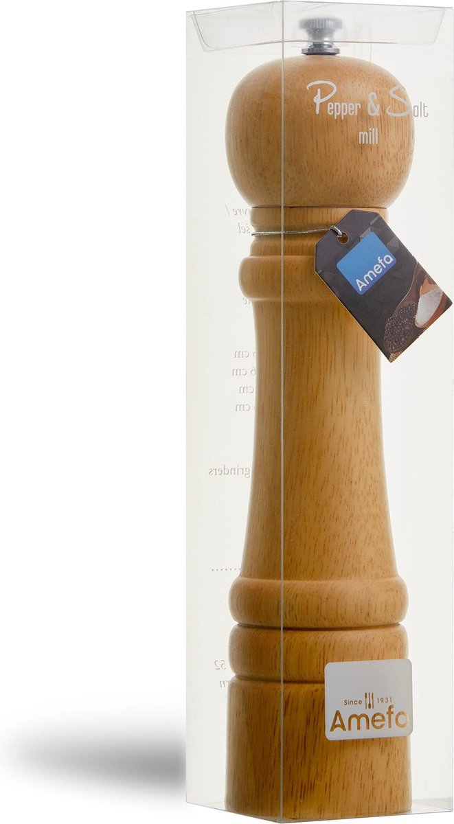 Amefa - Classic - Salt and Pepper Mill - Black - 26 cm