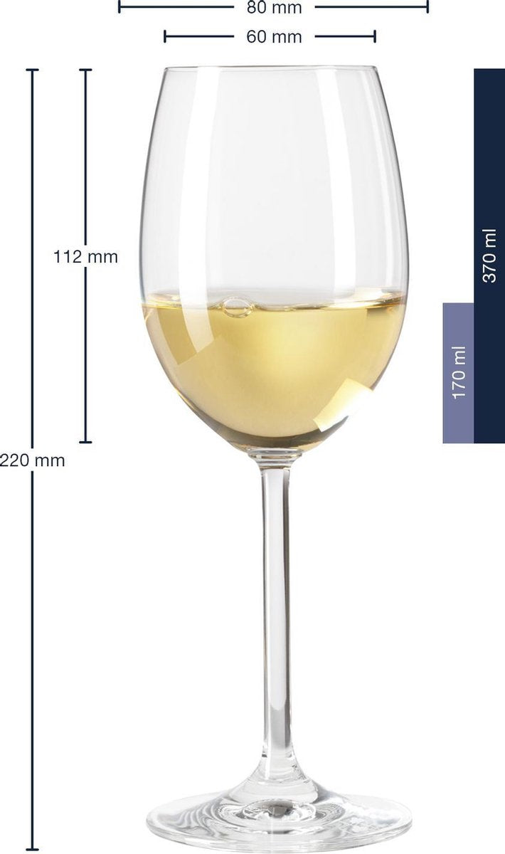 Leonardo Daily Witte wijnglas - 6 Stuks
