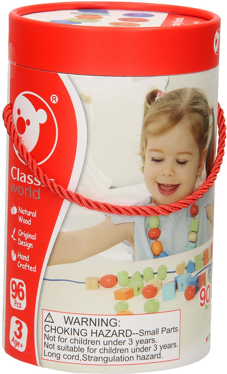 Classic World Wooden Beads