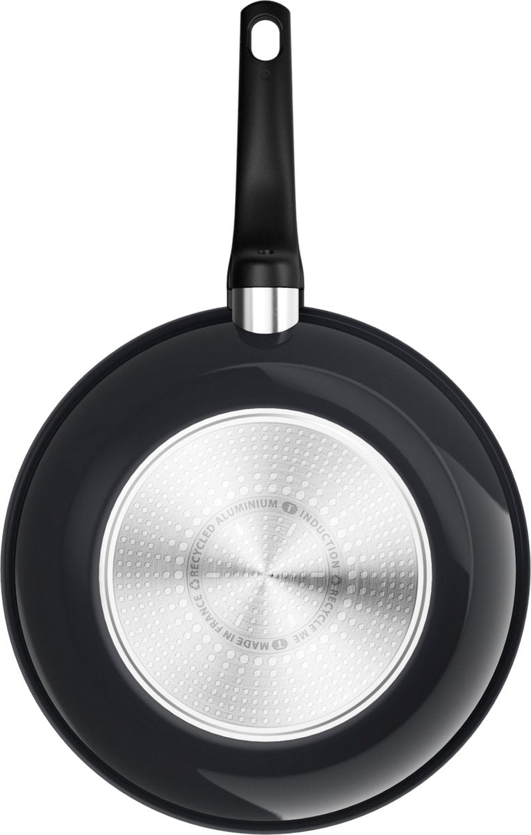Tefal Revive Black - Wokpan - Ø28 cm - Keramisch - PFAS-vrij - Geschikt voor Inductie