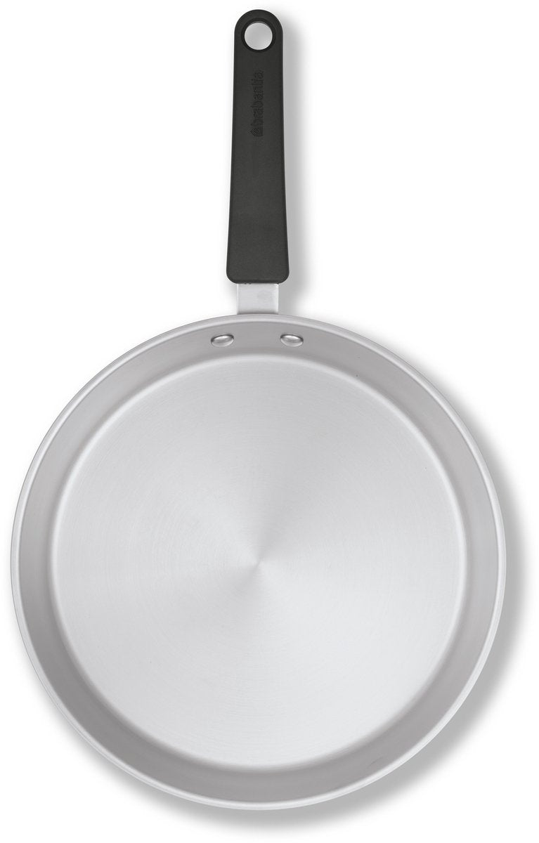 Brabantia Enjoyment Koekenpan - Ø 24 cm - RVS Koekenpan - 100% PFAS Vrij - Geschikt voor Inductie - Roestvrijstalen Pan