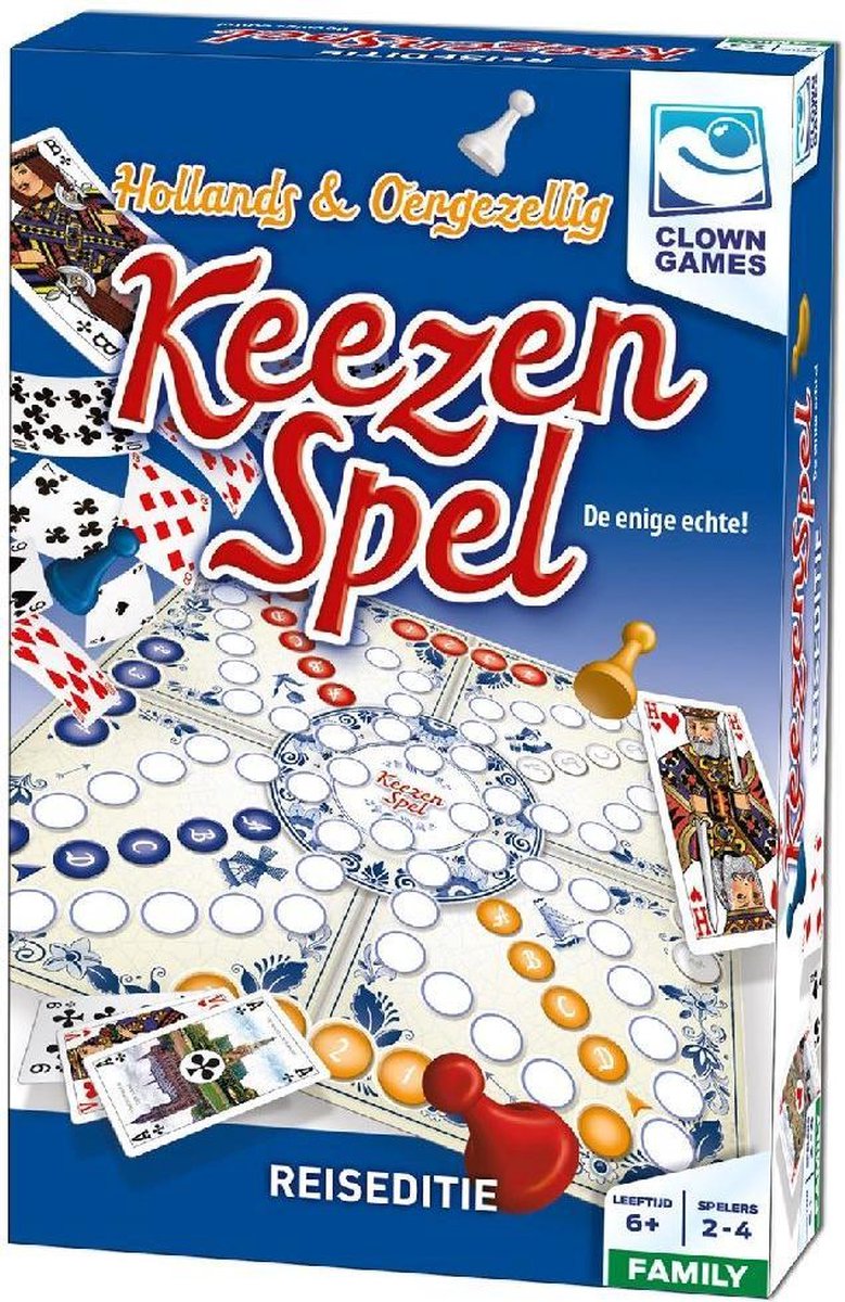 Clown Games Keezen Travel Edition