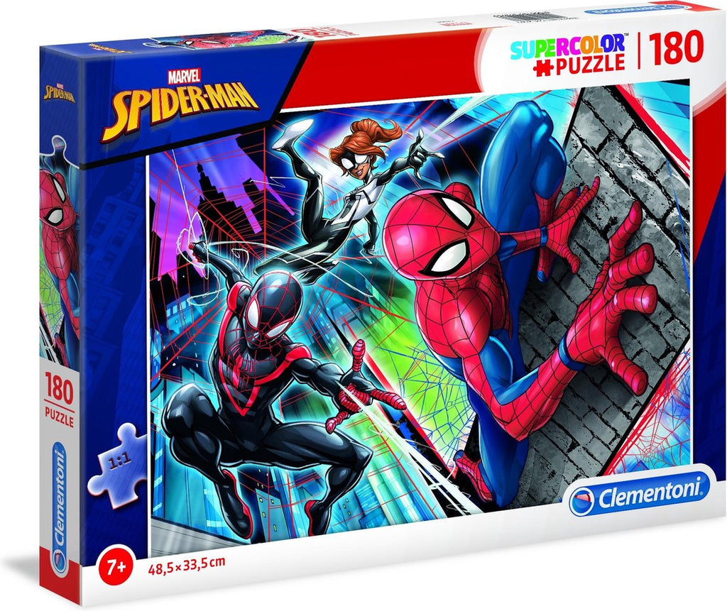 Clementoni - Puzzel - 180 Stukjes - Spider-Man - Kinderen
