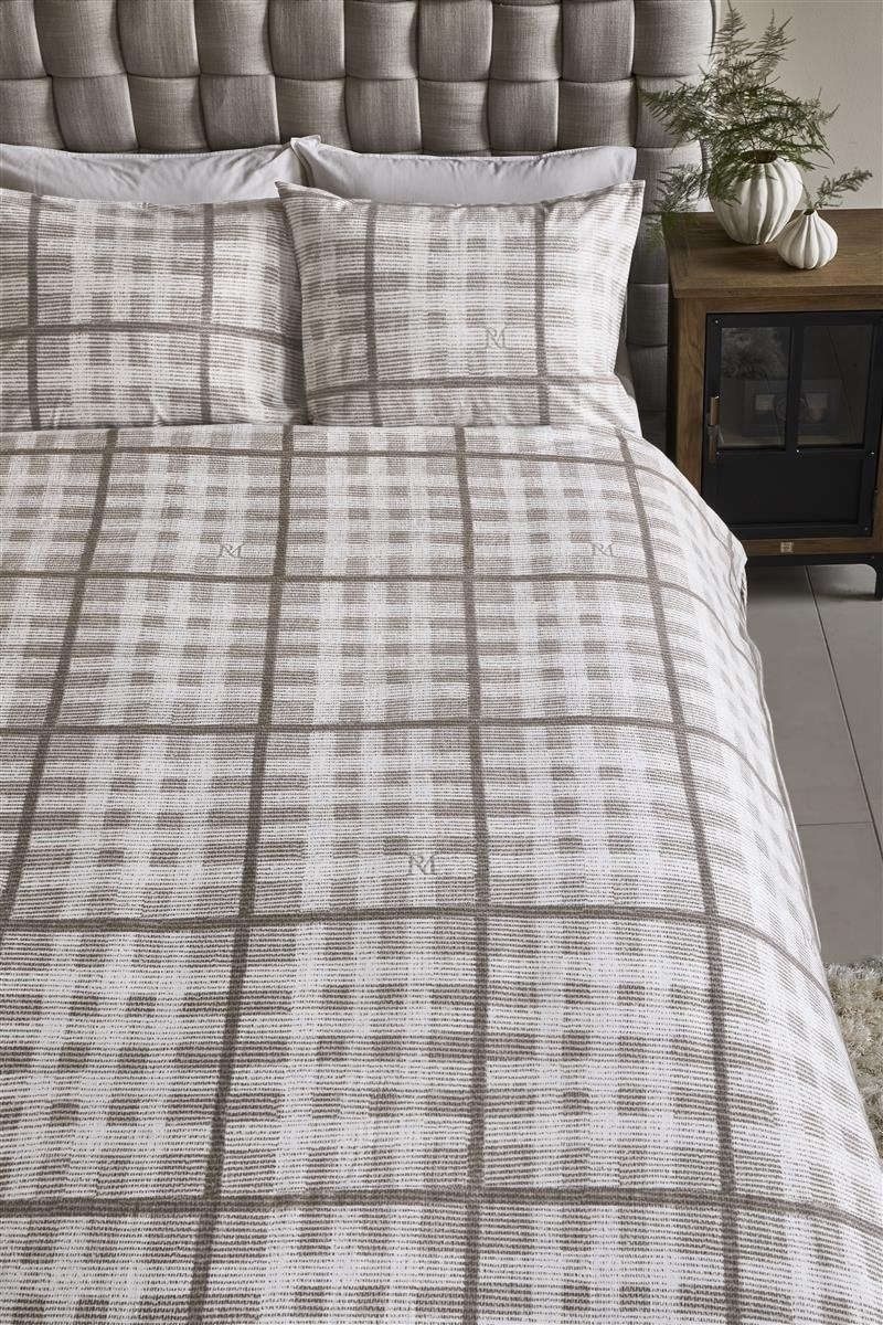 Rivièra Maison - Brody duvet cover - Single - 140x200/220 cm - Sand