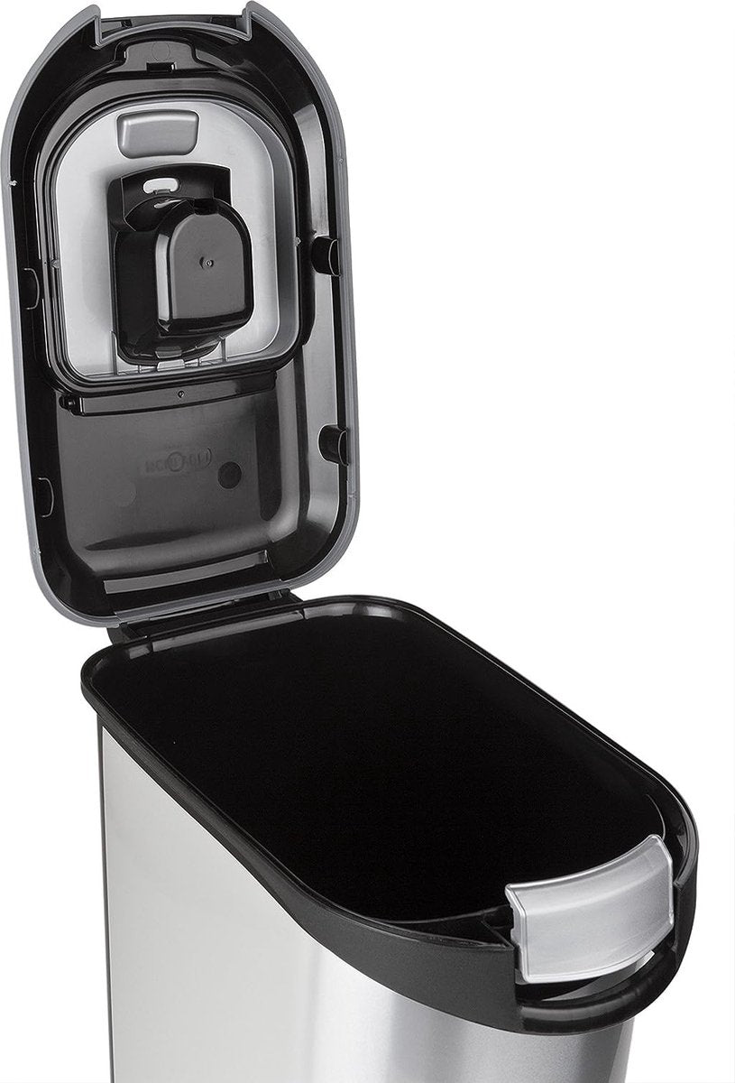 Curver Pet Food Container Dog or Cat - 35L - 12KG - 28x49x42.5cm - Metallic