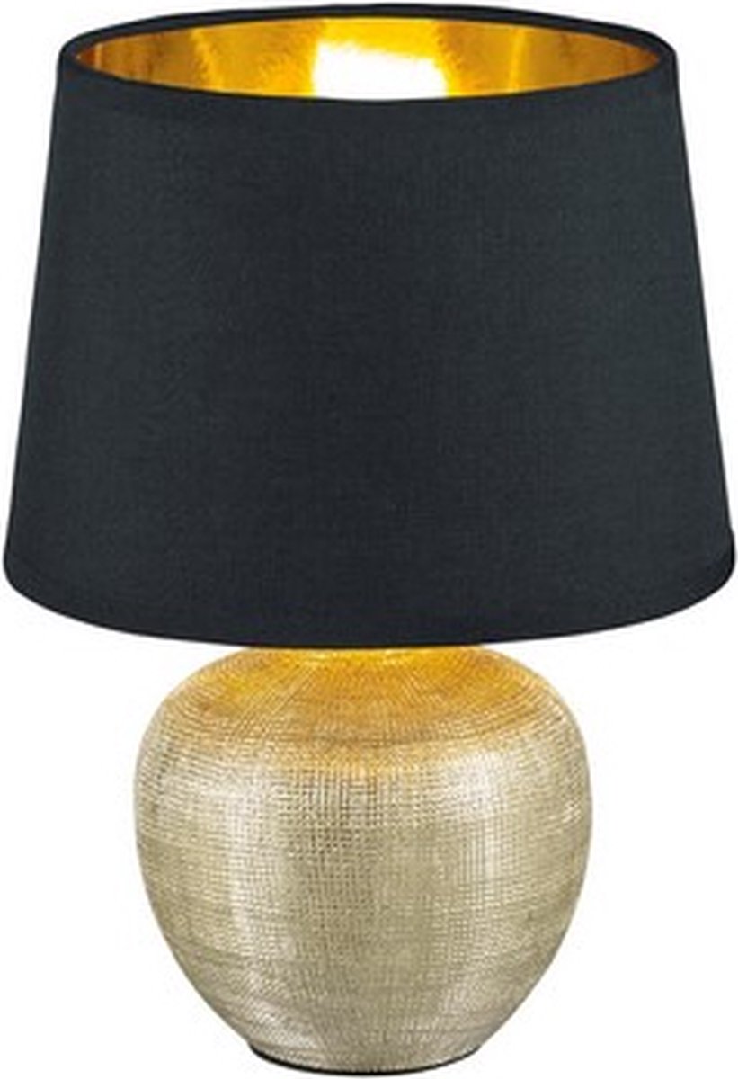 REALITY LUXOR Table lamp - Gold-colored - excl. 1x E14 - IP20