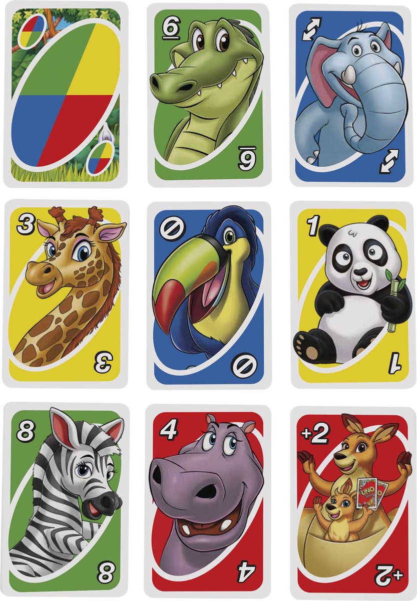 Mattel Games UNO Junior 2.0 Kaartspel