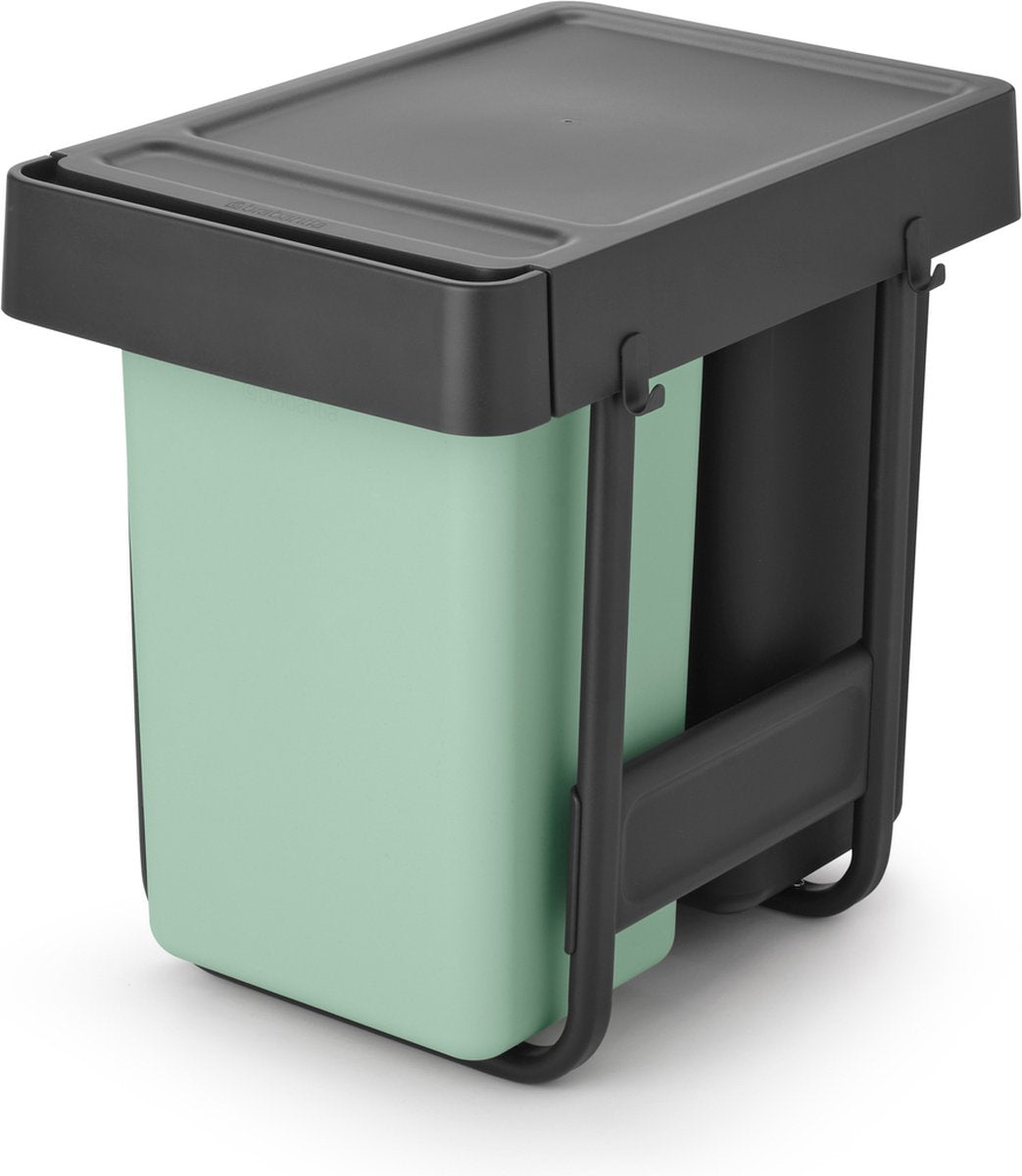 Brabantia Sort & Go Inbouw Prullenbak - 2 x 15 liter