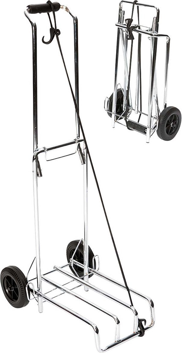 Bo-Camp - Bagagetrolley - Inklapbaar - 40 kg