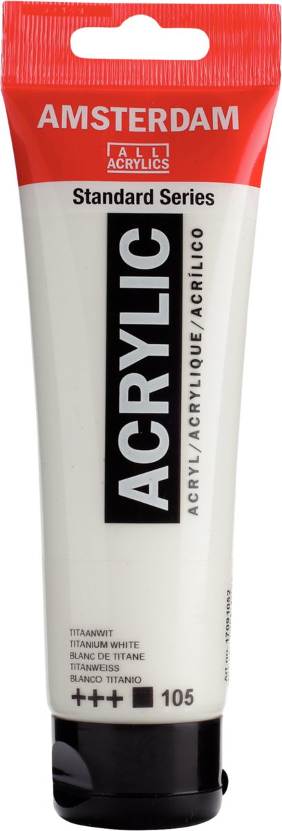 Amsterdam Standard Series Acrylverf Tube 120 ml Titaanwit