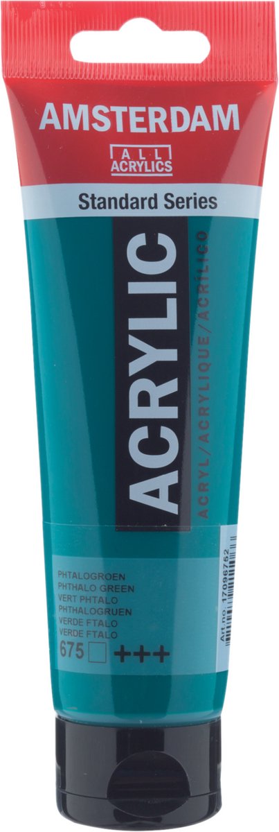 Amsterdam Standard Series Acrylverf Tube 120 ml Phtalogroen