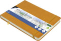 Kangaro schetsboek - A5 landscape - okergeel - PU hardcover