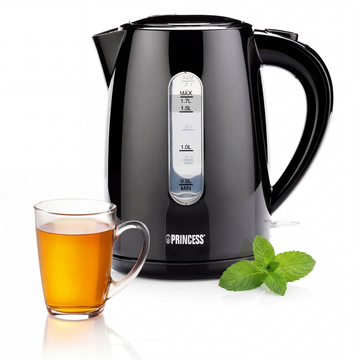 Princess Waterkoker 236017 - 1.7 Liter - 360° draaibaar