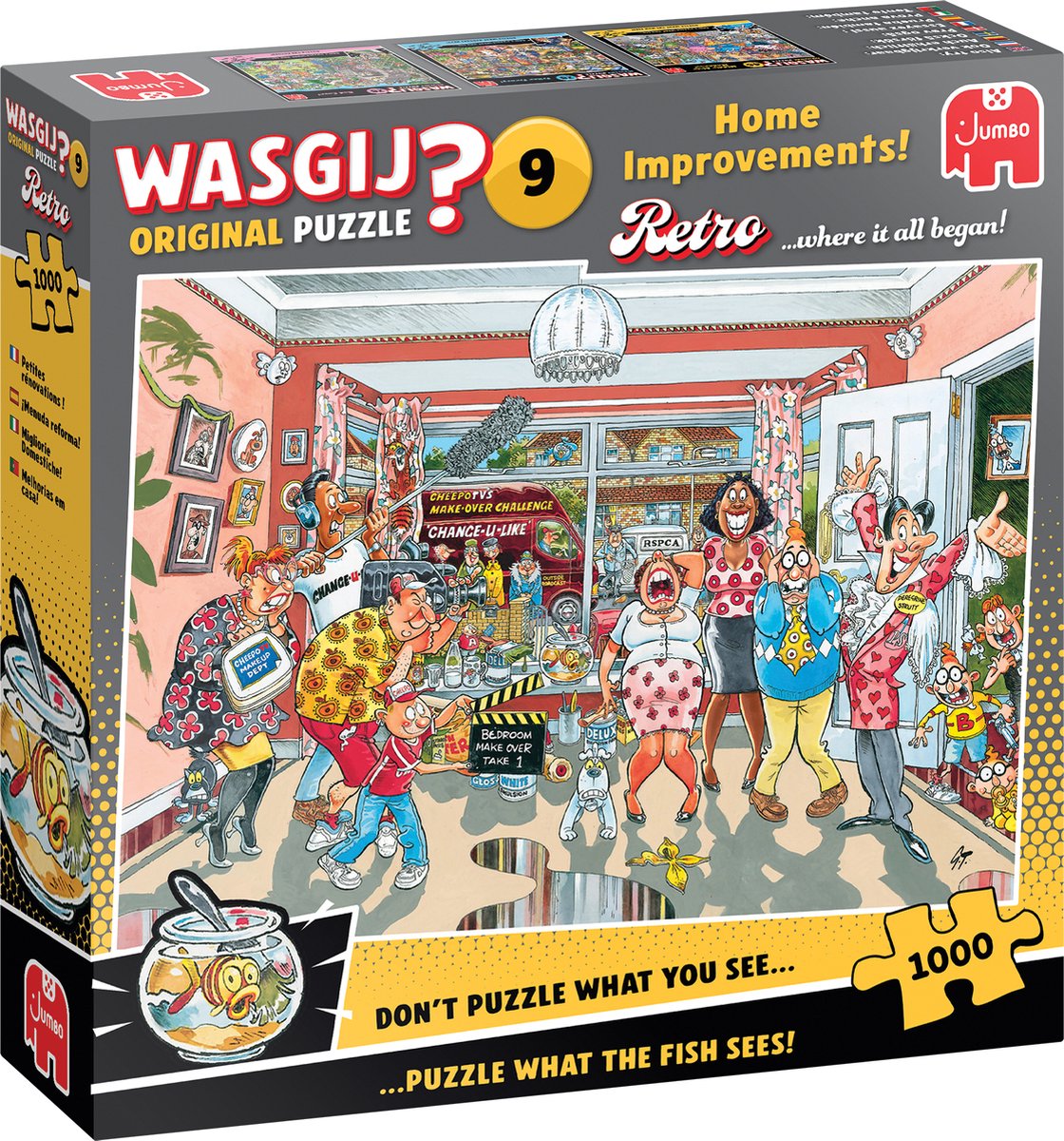Wasgij Retro Original 9 - Klein verbouwinkje!