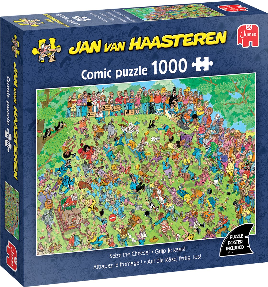 Jan van Haasteren - Grijp je kaas! - 1000 stukjes puzzel