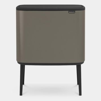Brabantia Bo Touch Bin Prullenbak - 3 x 11 liter - Platinum